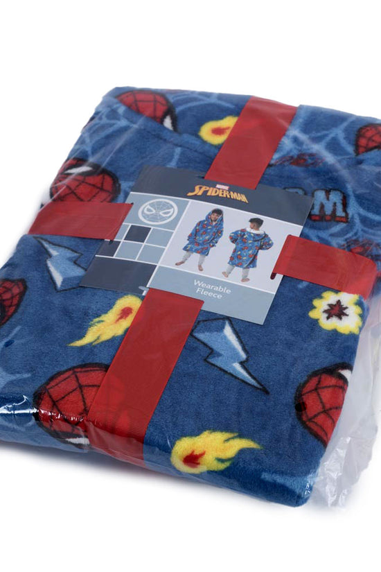 Spider-Man Kids Poncho Blanket