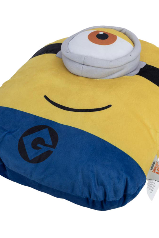 Despicable Me 4 Minion Shaped Cushion