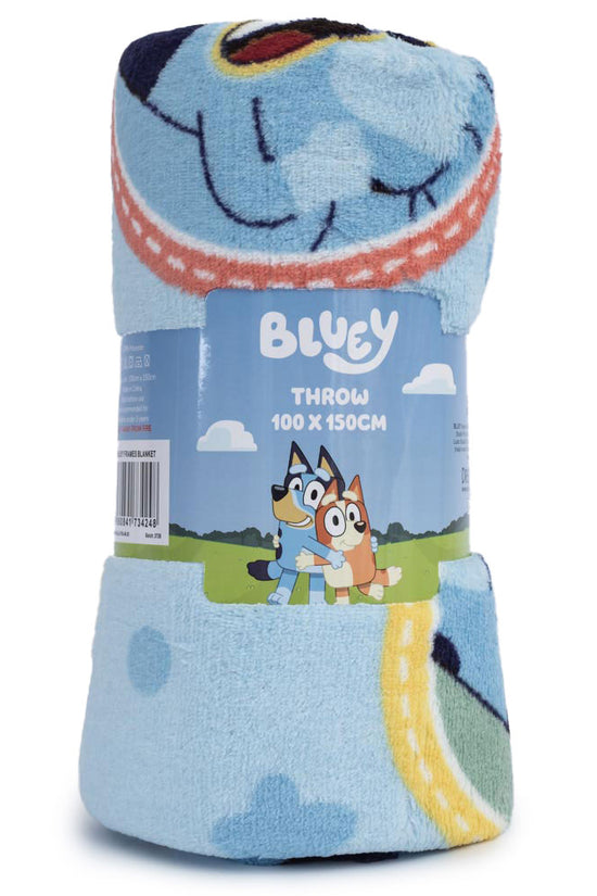 Bluey Frames Fleece Blanket