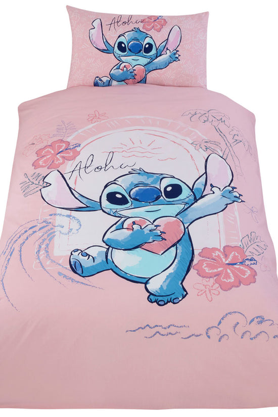 Lilo Stitch Aloha Single Duvet Set
