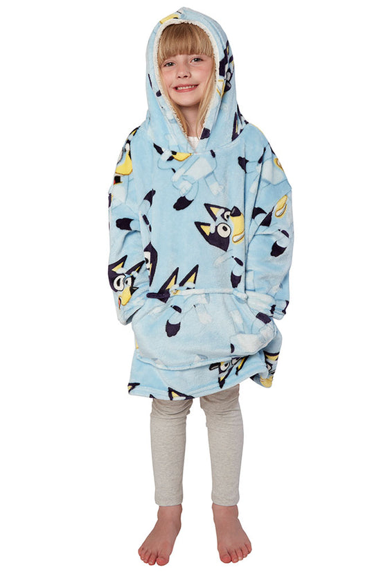 Bluey Kids Poncho Blanket 1