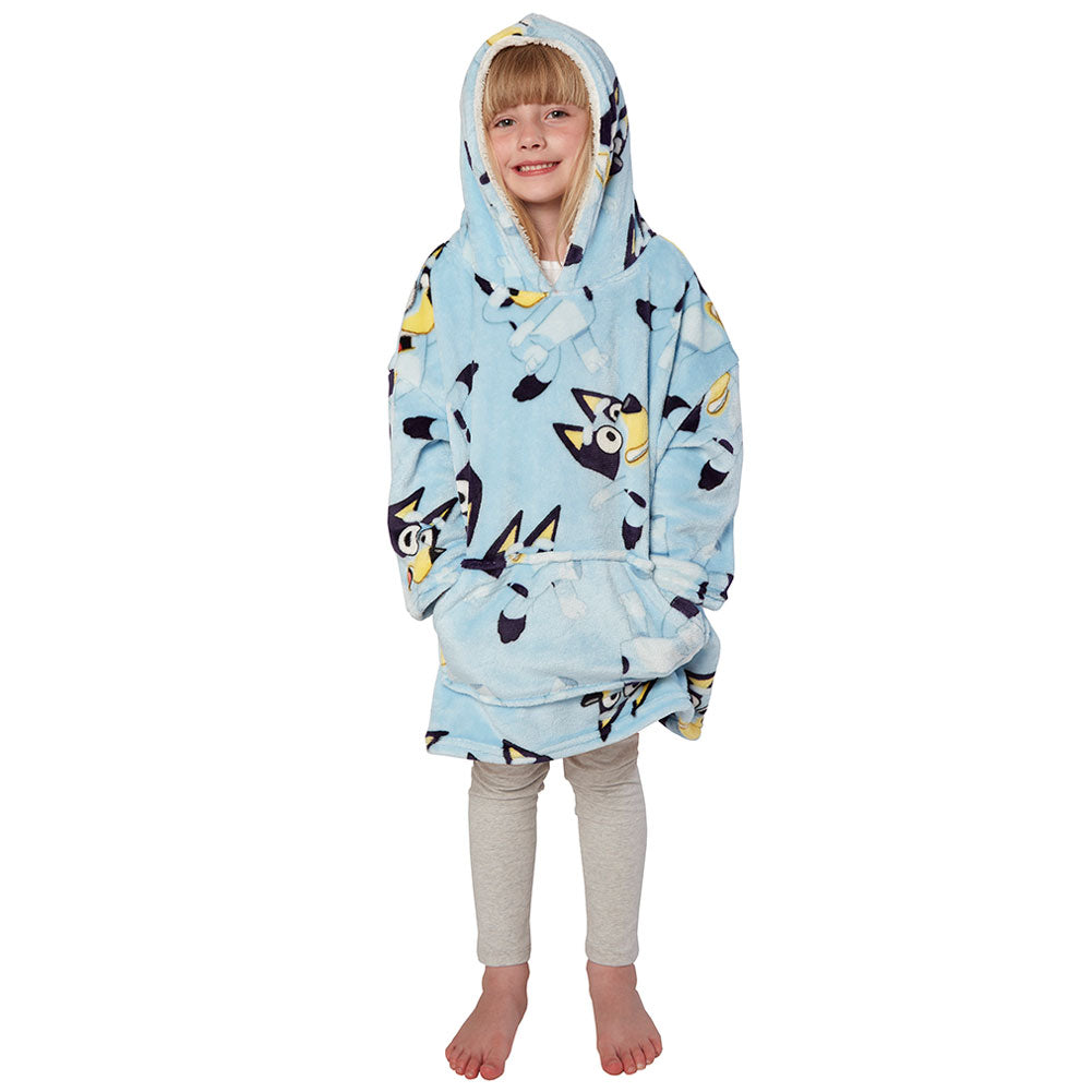 Bluey Kids Poncho Blanket 1