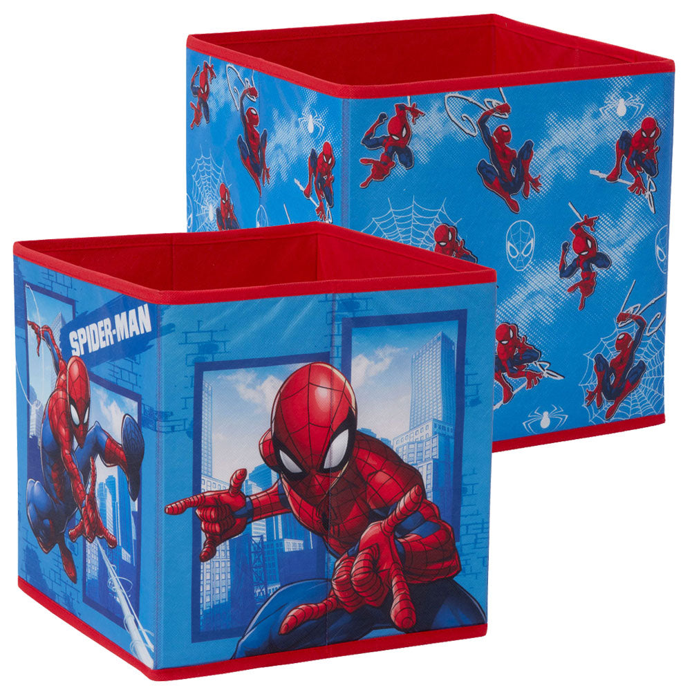 Spider Man Twin Pack Storage Cube