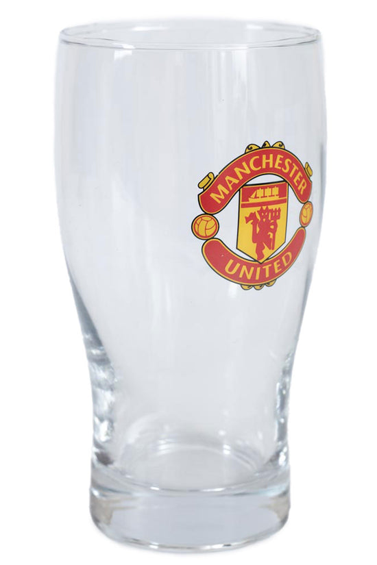 Manchester United FC Tulip Pint Glass 1
