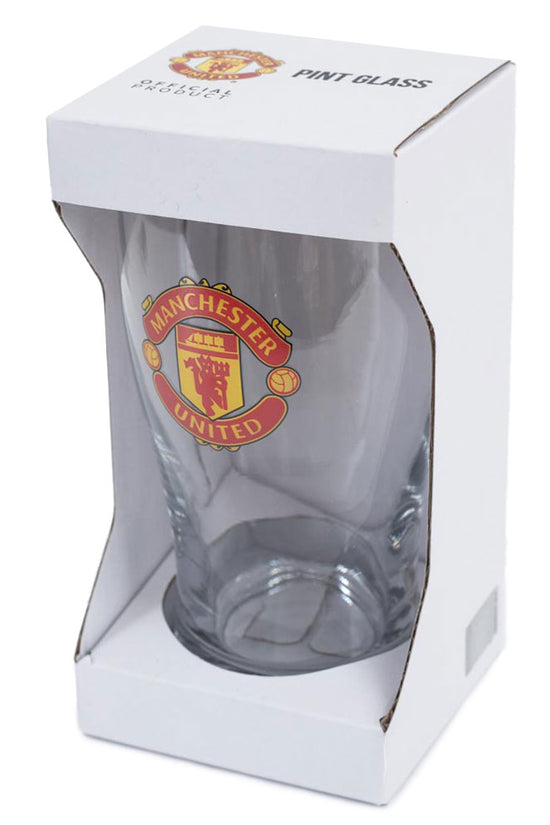 Manchester United FC Tulip Pint Glass 2