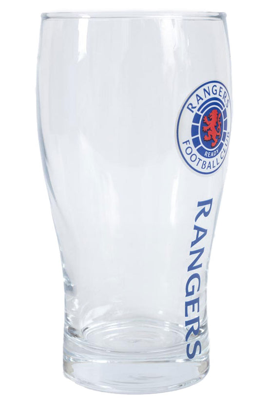 Rangers FC Tulip Pint Glass 1