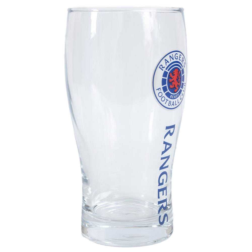 Rangers FC Tulip Pint Glass 1