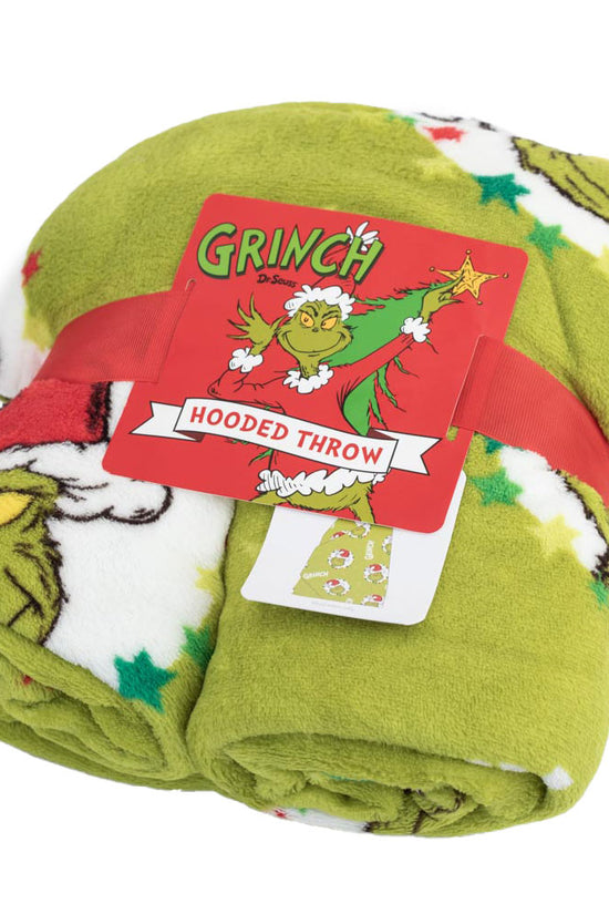 The Grinch Youths Hooded Blanket 3