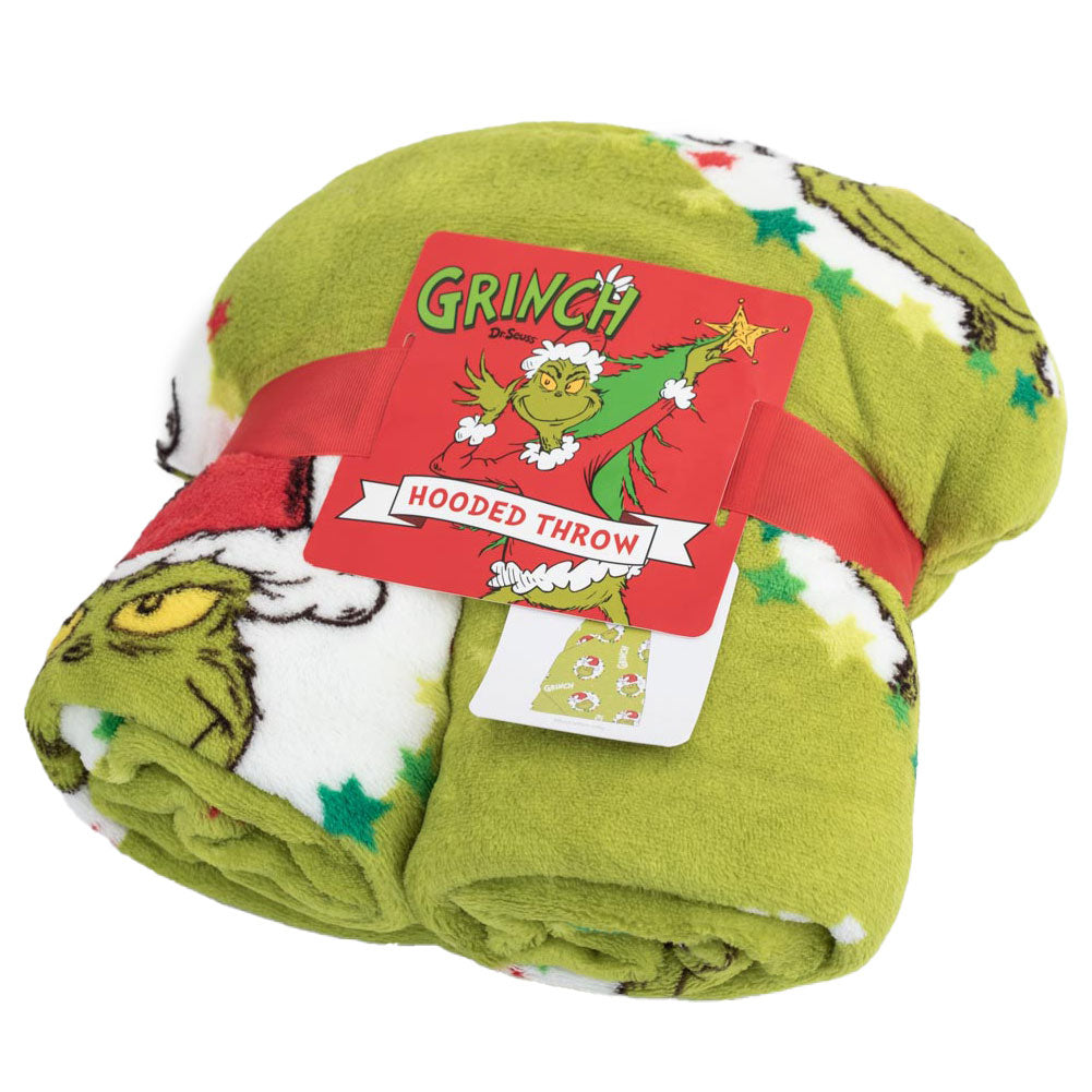 The Grinch Youths Hooded Blanket 3
