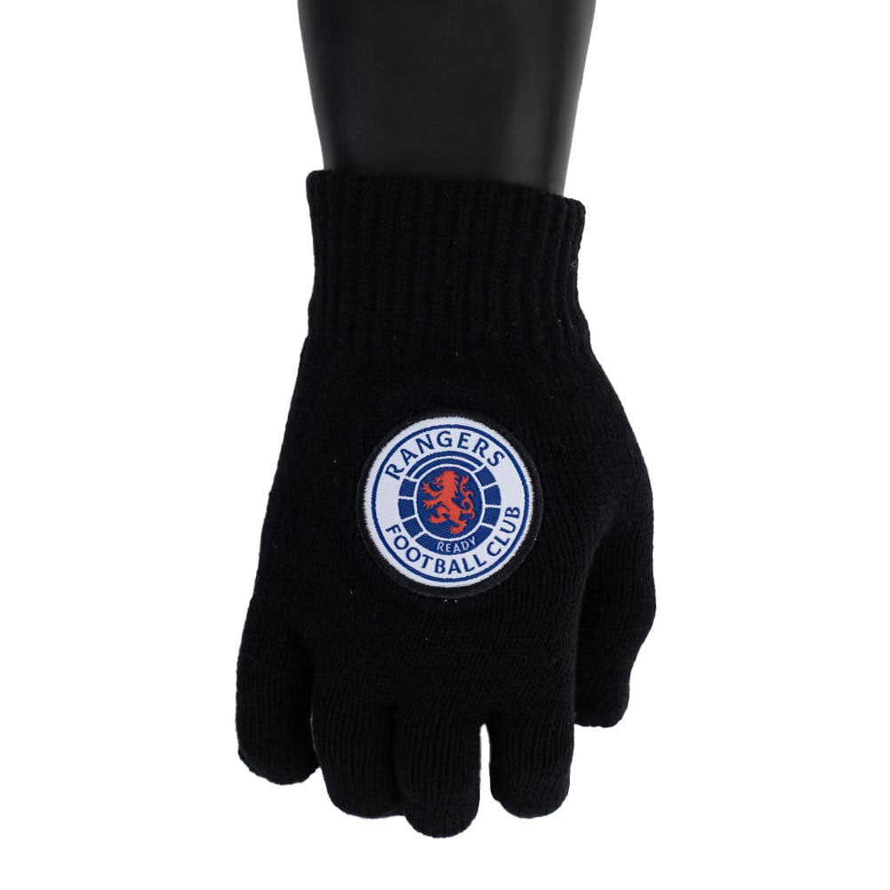 Rangers FC Knitted Gloves Junior 1