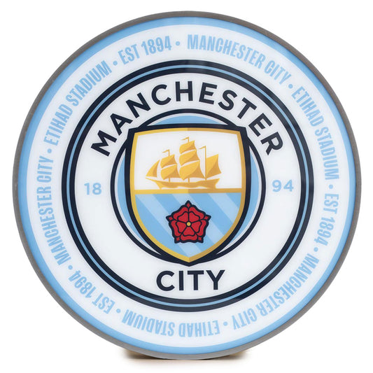Manchester City FC 12 Inch LED Wall Light 2