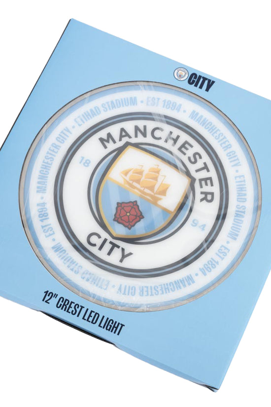 Manchester City FC 12 Inch LED Wall Light 3