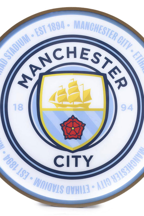 Manchester City FC 12 Inch LED Wall Light