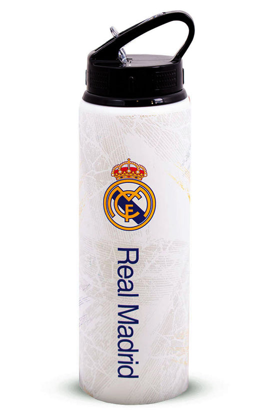 Real Madrid FC HD Printed Aluminium Drinks Bottle