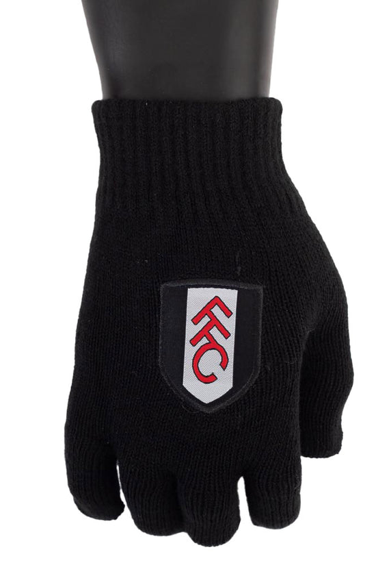 Fulham FC Knitted Gloves Junior 1