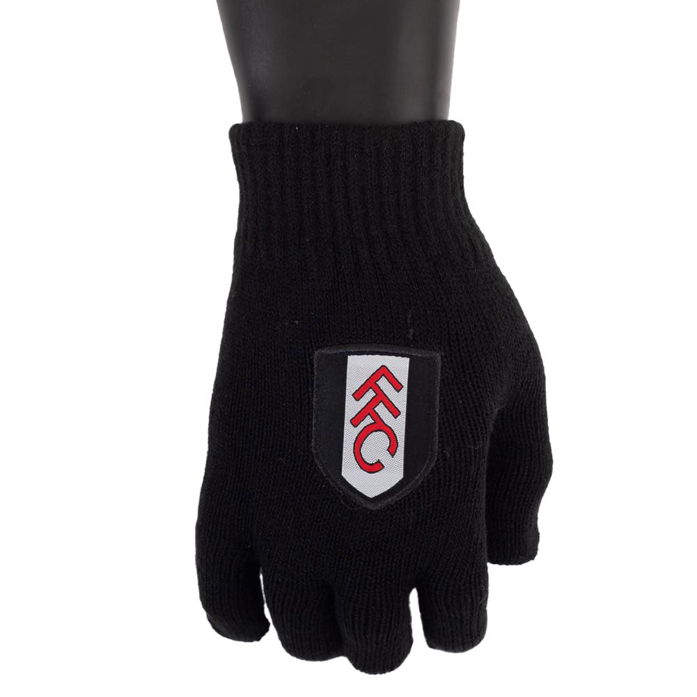 Fulham FC Knitted Gloves Junior 1