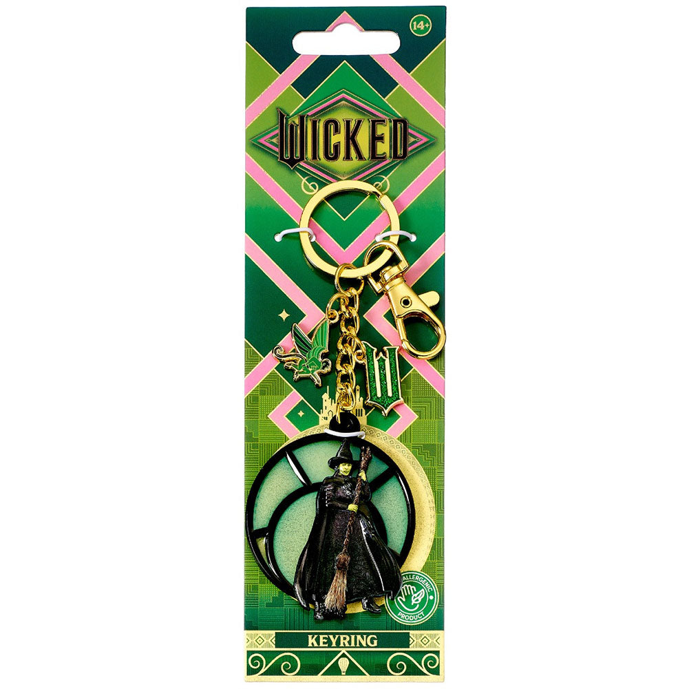Wicked Elphaba Window Charm Keyring 2