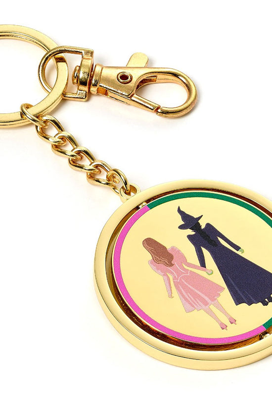 Wicked I Love Emerald City Spinner Keyring 1