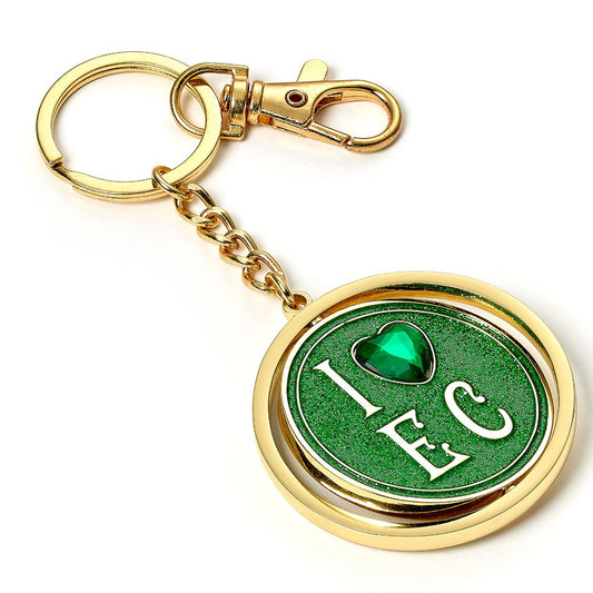 Wicked I Love Emerald City Spinner Keyring 2