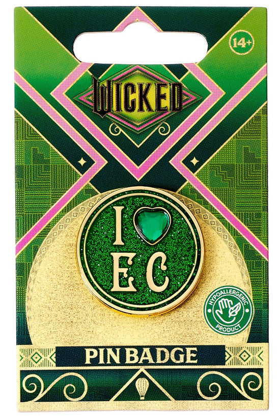 Wicked I Love Emerald City Badge 2