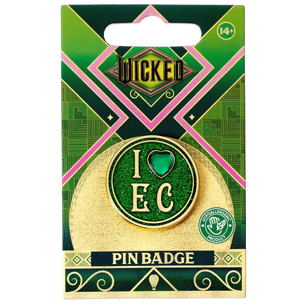 Wicked I Love Emerald City Badge 2