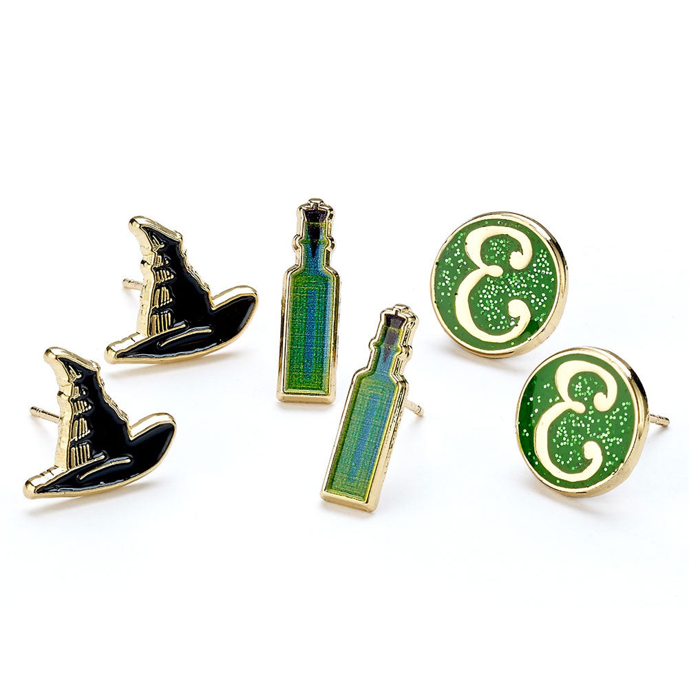 Wicked Elphaba Stud Earrings Set 1