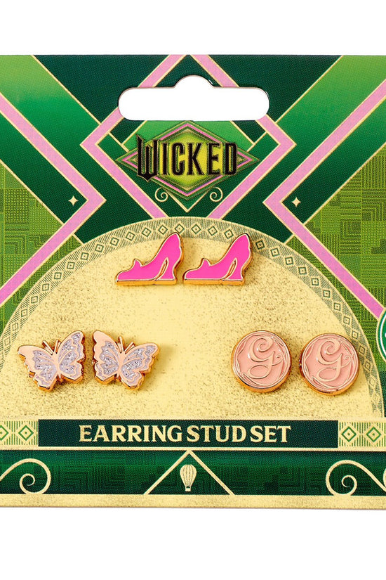 Wicked Glinda Stud Earrings Set 2