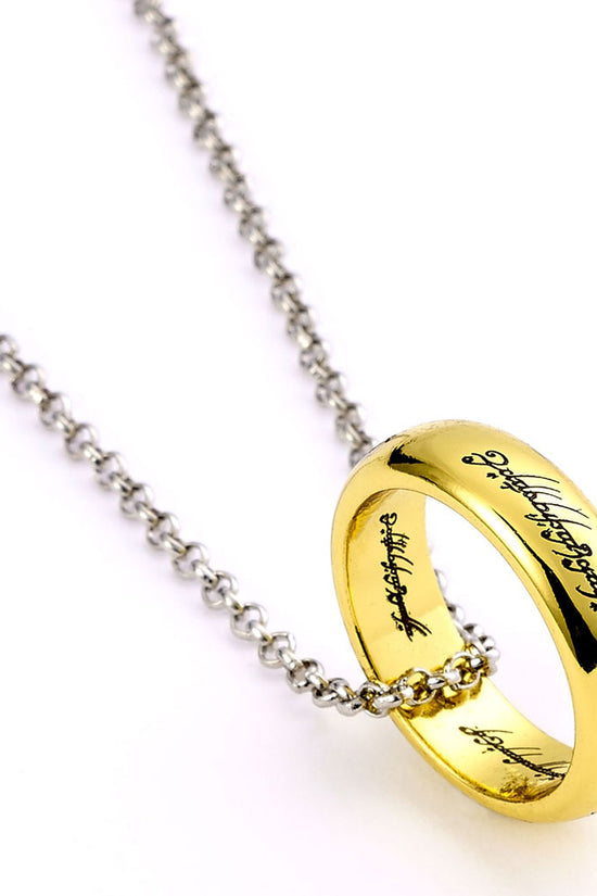 The Lord Of The Rings Silver Plated One Ring Necklace 1