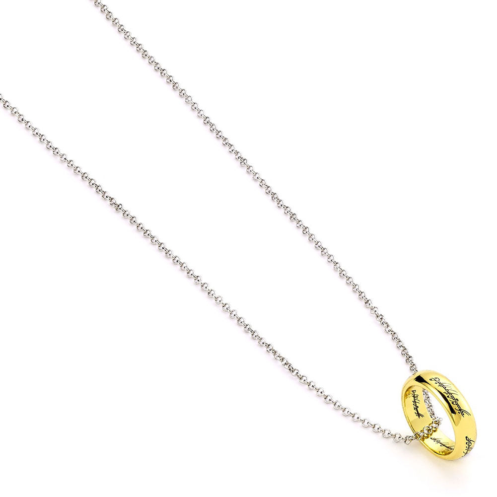 The Lord Of The Rings Silver Plated One Ring Necklace 2