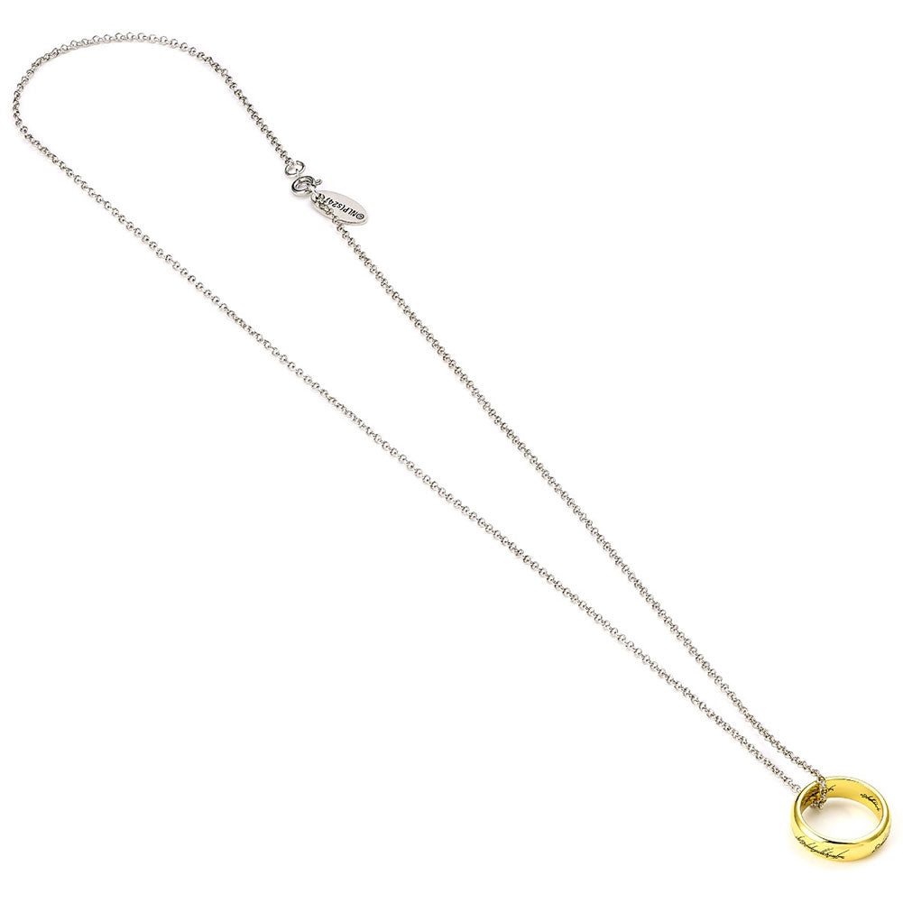 The Lord Of The Rings Silver Plated One Ring Necklace 3
