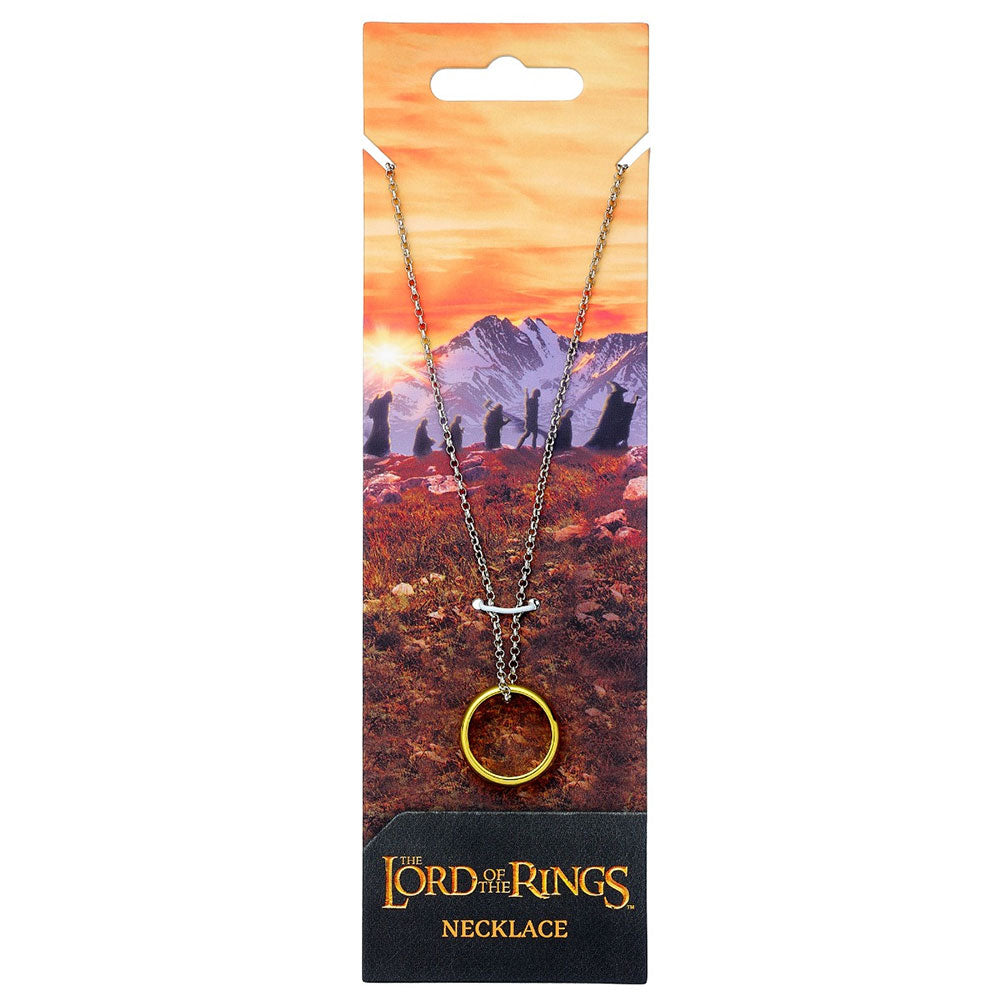The Lord Of The Rings Silver Plated One Ring Necklace 4