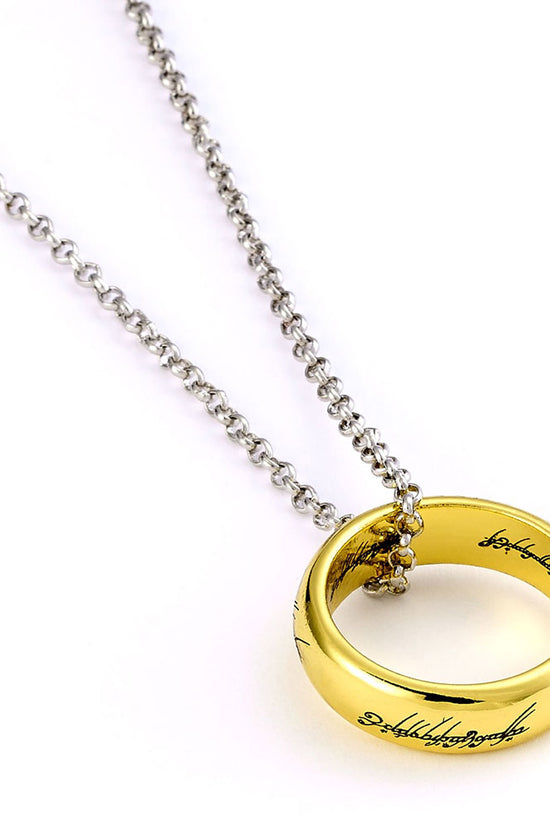The Lord Of The Rings Silver Plated One Ring Necklace