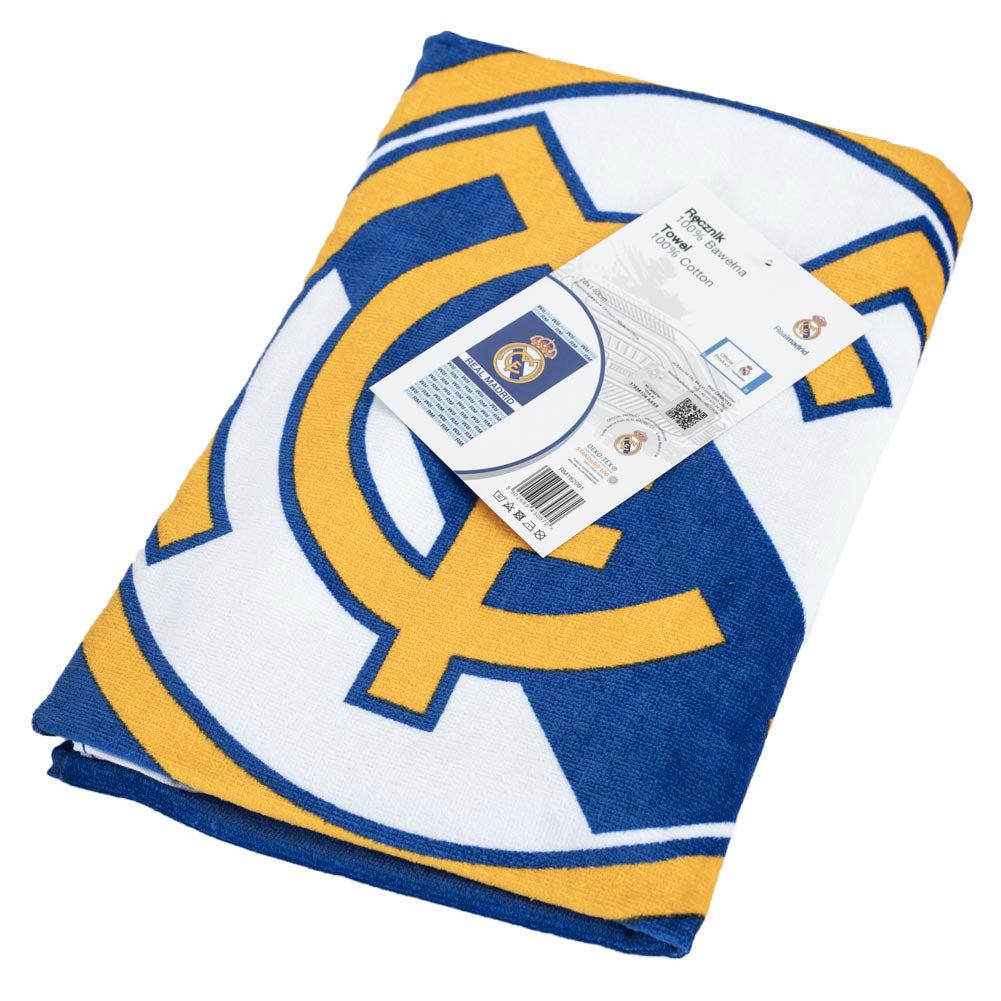 Real Madrid FC Text Towel 2