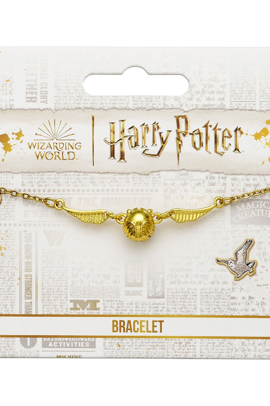 Harry Potter 3D Golden Snitch Bracelet