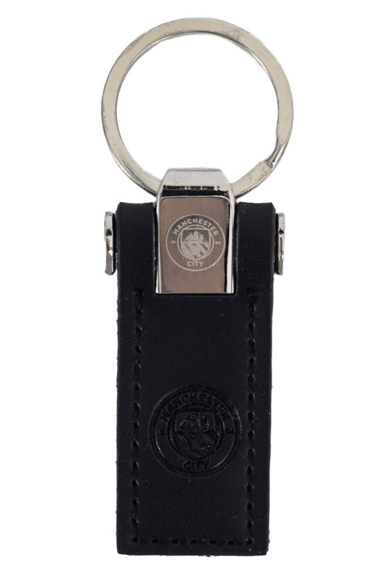 Manchester City FC Leather key Fob