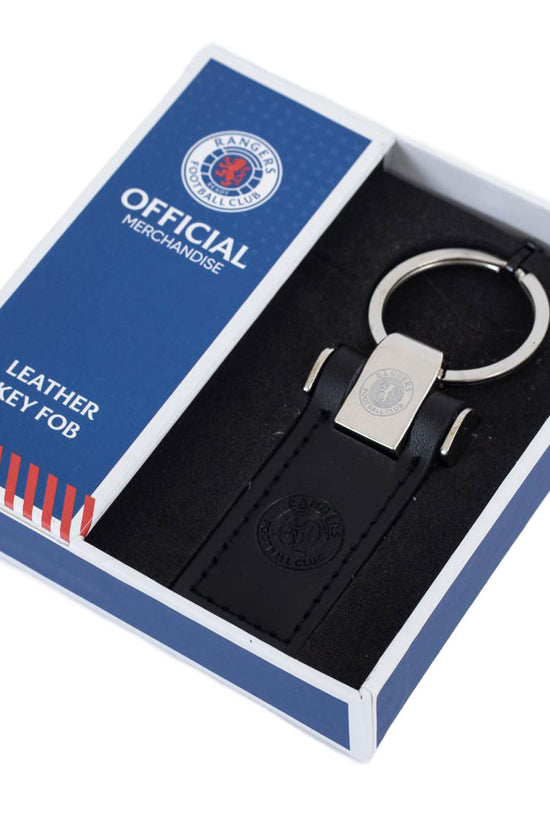 Rangers FC Leather Key Fob