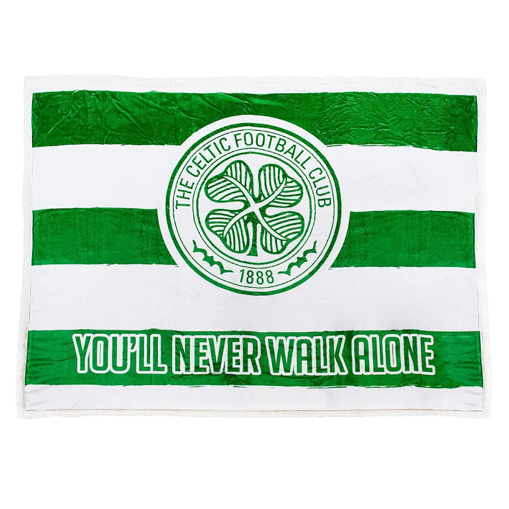 Celtic FC Sherpa Fleece Blanket 2