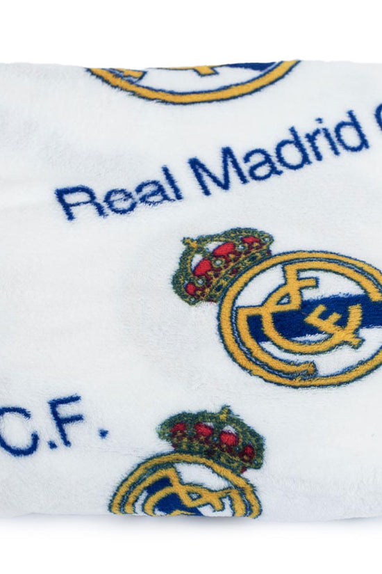 Real Madrid FC Multi Crest Fleece Blanket 1