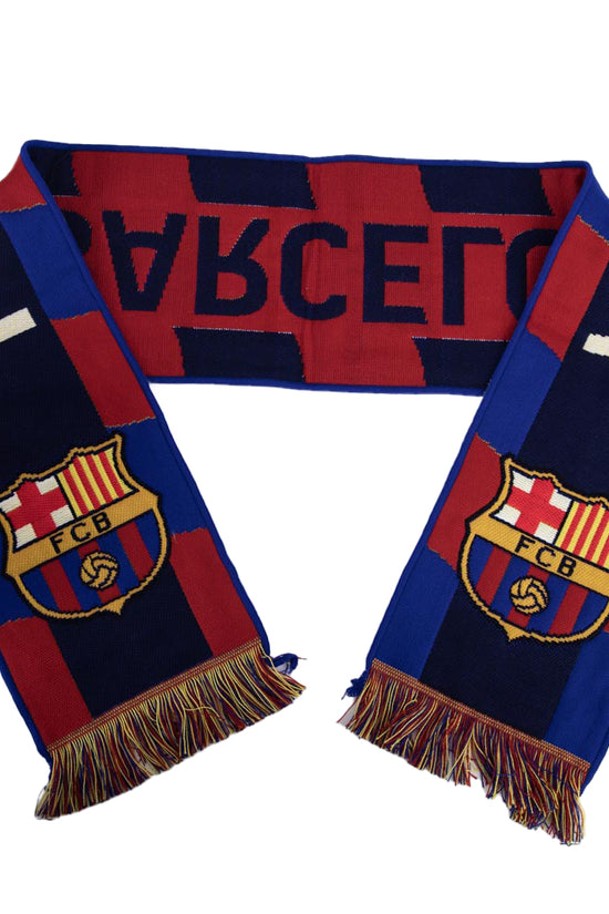 FC Barcelona Navy Stripe Scarf