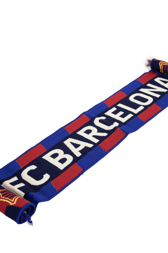 FC Barcelona Navy Stripe Scarf