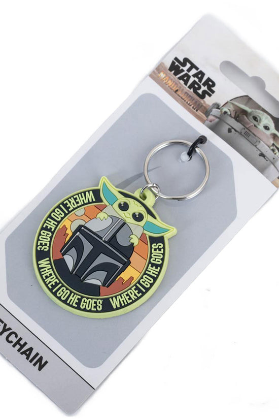 Star Wars The Mandalorian Grogu Mando PVC Keyring 2