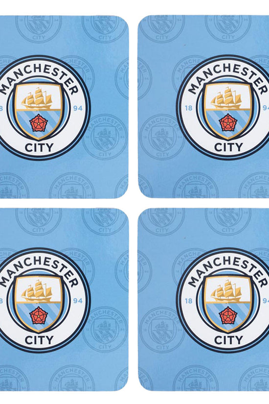 Manchester City FC 4pk Cork Coaster 1