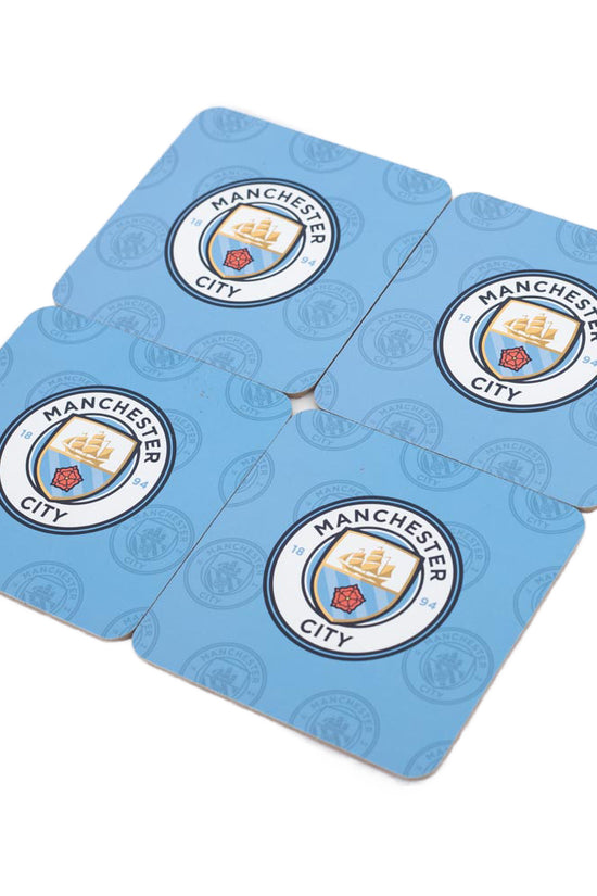Manchester City FC 4pk Cork Coaster 2