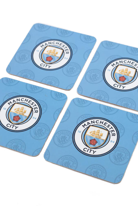 Manchester City FC 4pk Cork Coaster