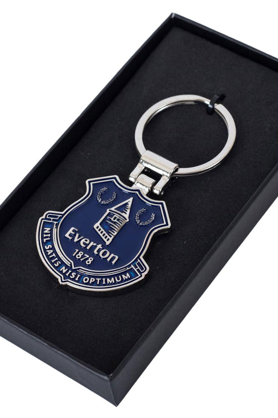 Everton FC Boxed Crest Keyring