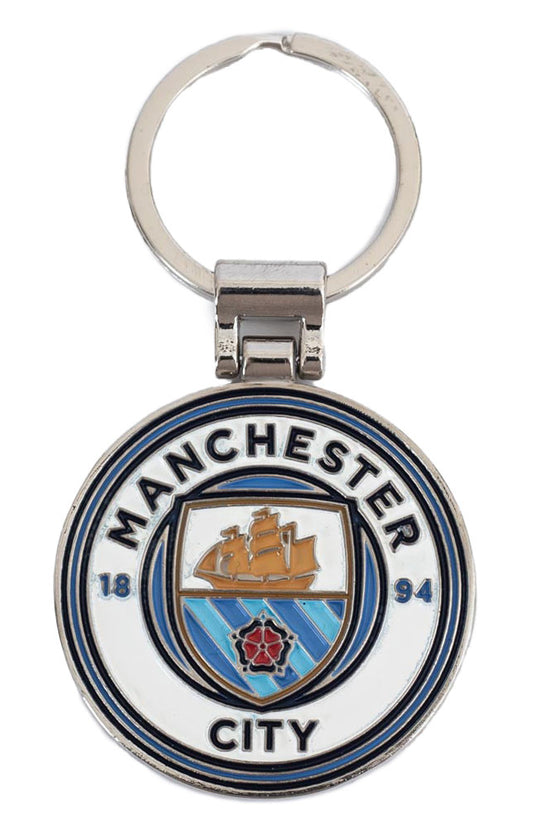 Manchester City FC Executive Crest Keyring