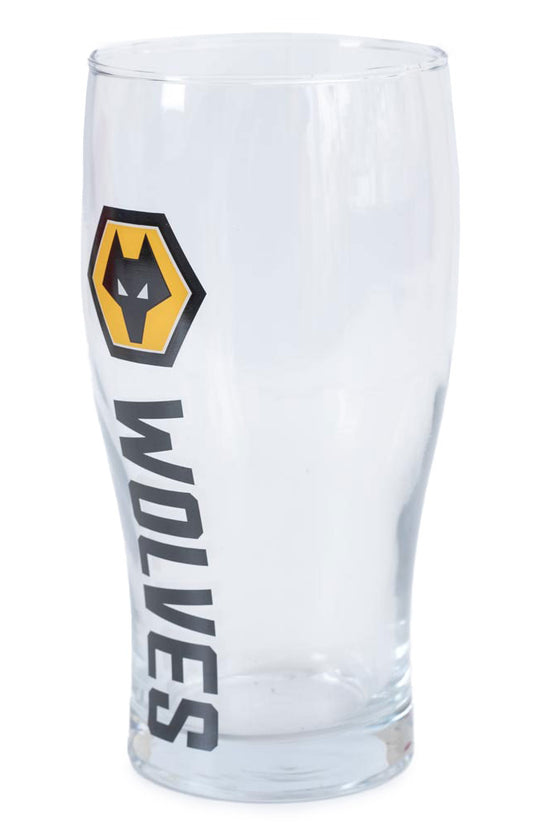 Wolverhampton Wanderers FC Tulip Pint Glass 1