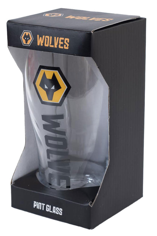 Wolverhampton Wanderers FC Tulip Pint Glass 2