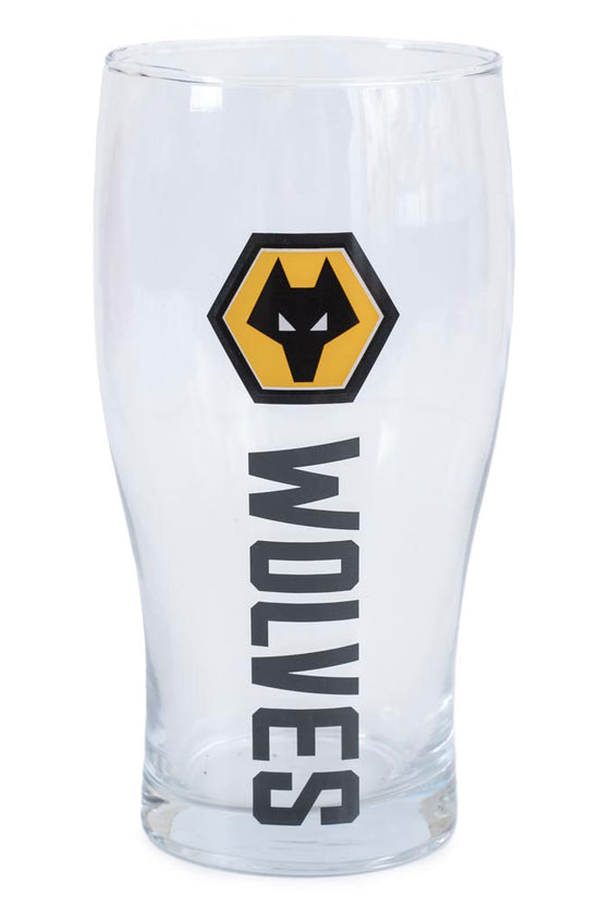 Wolverhampton Wanderers FC Tulip Pint Glass