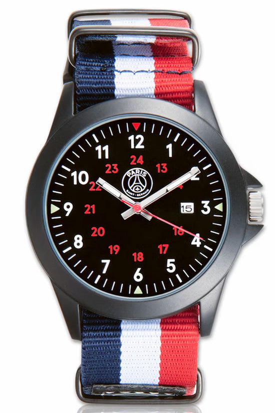 Paris Saint Germain FC Mens Sports Watch